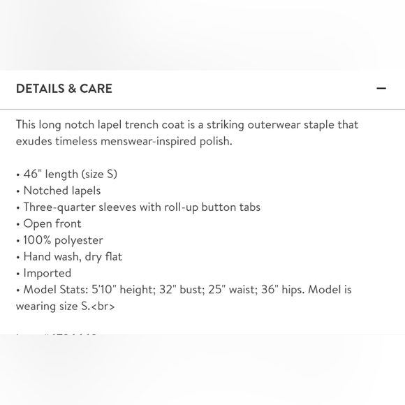 Trench coat - Picture 4 of 4